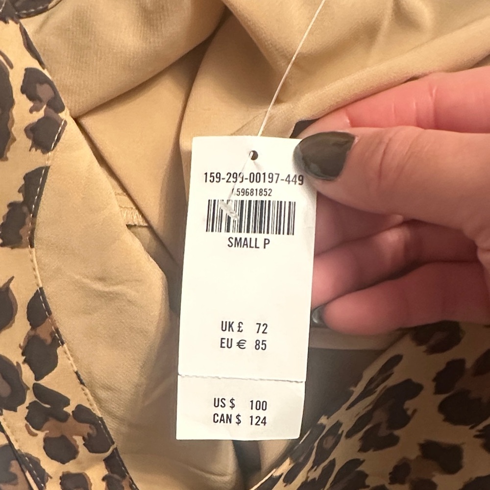 Abercrombie & Fitch Leopard Print Dress - Picture 3 of 3